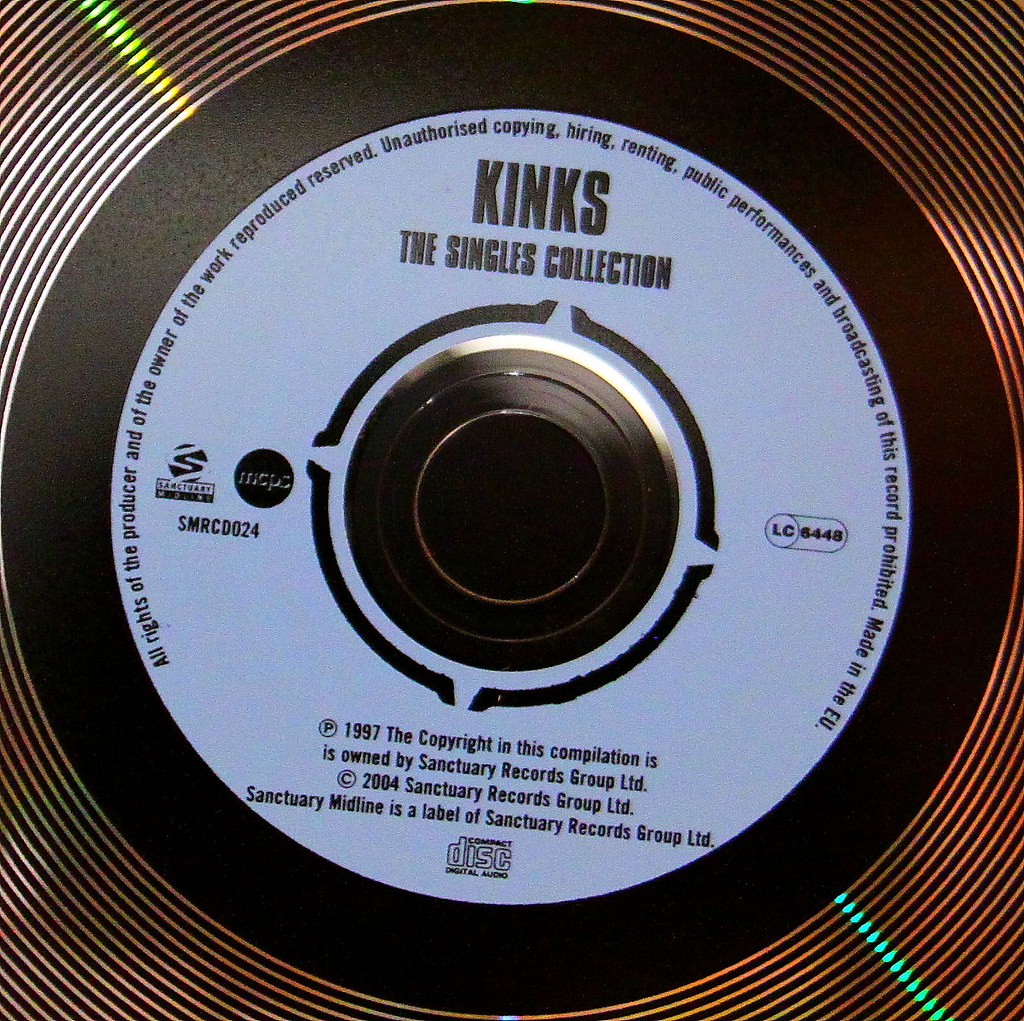 The Kinks ("CD Inner 43" by Mark Morgan Trinidad B is licensed under CC BY 2.0)