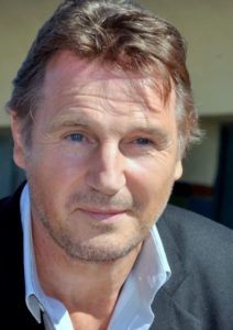 Liam Neeson stars in Schindler's List ("File:Liam Neeson Deauville 2012 3.jpg" by JJ Georges is licensed under CC BY-SA 3.0)