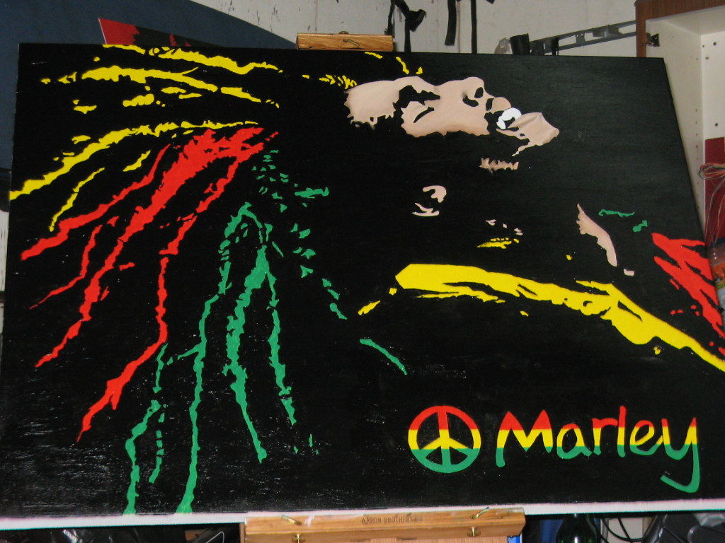 Bob Marley creative rendition ("bob marley" by fnswift1 is licensed under CC BY-NC 2.0)